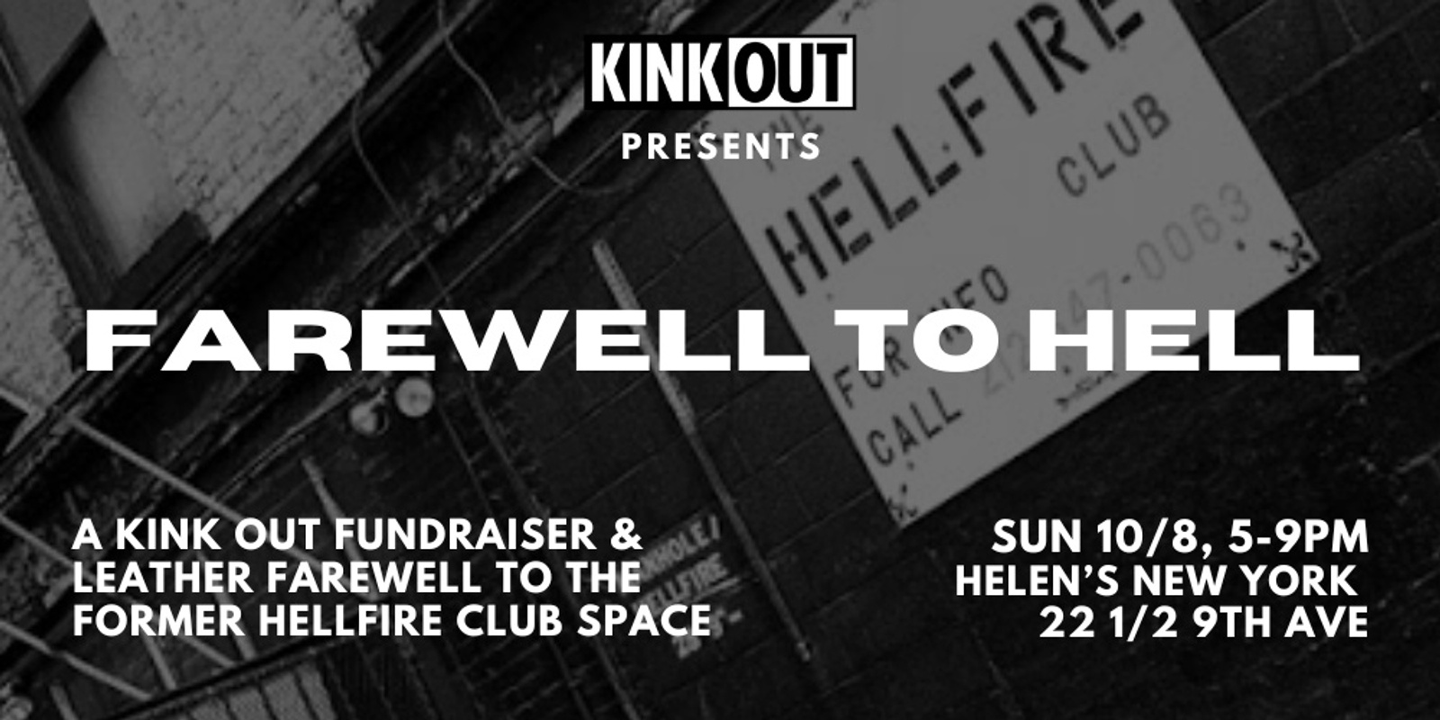 Banner image for Farewell to Hell
