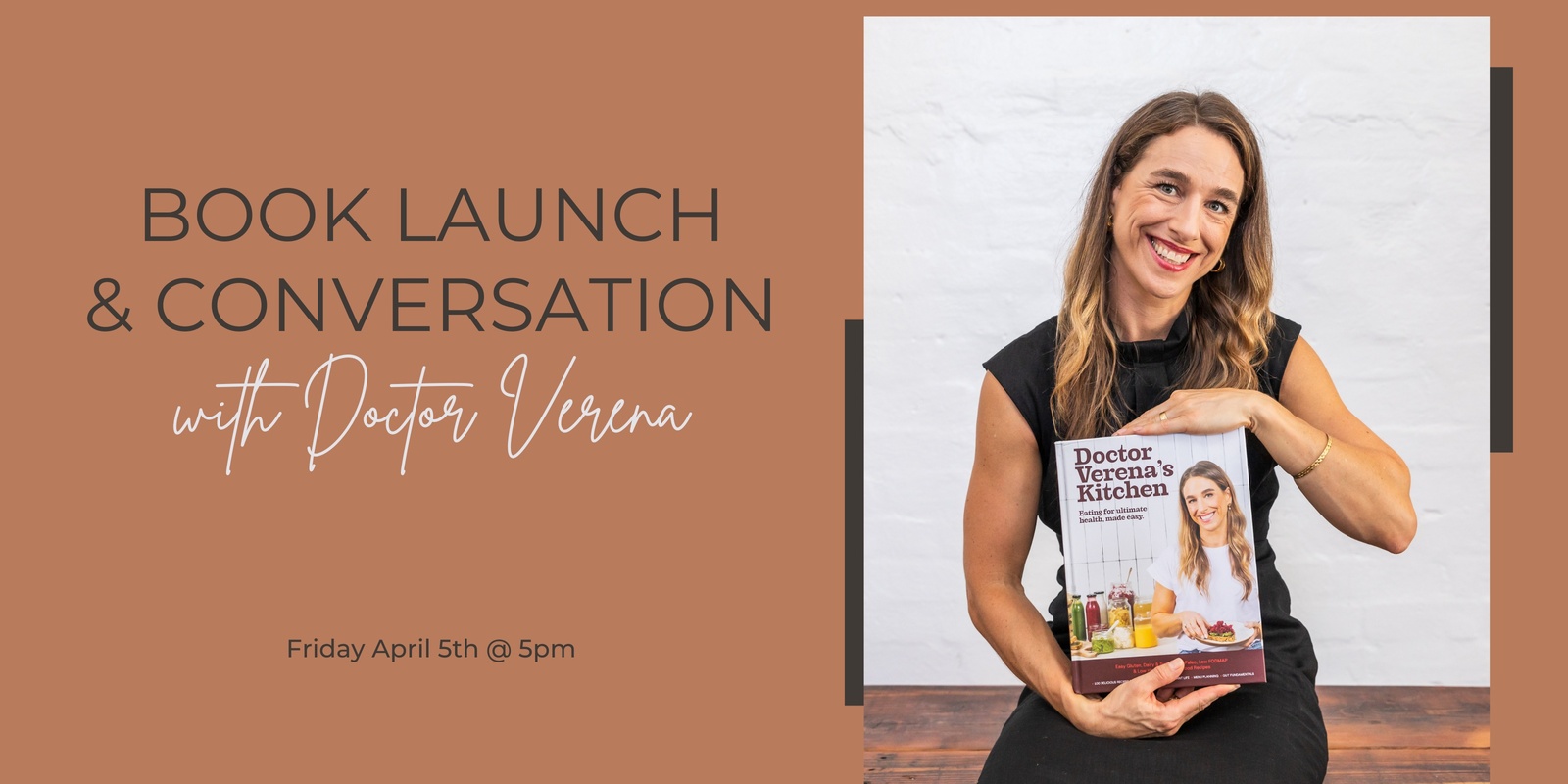 Banner image for Book Launch & Conversation with Doctor Verena