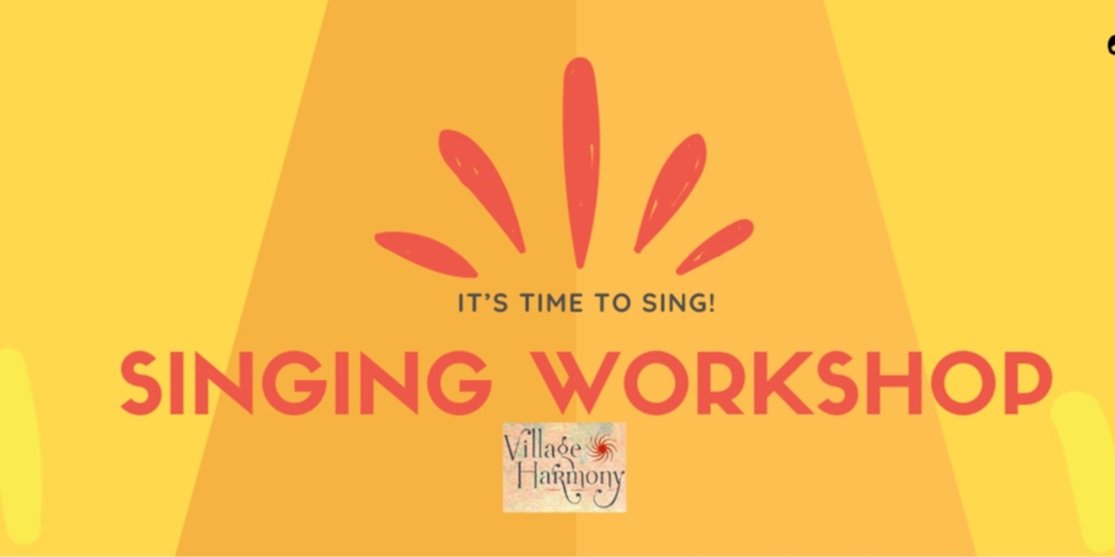 Banner image for It's time to sing! A singing workshop with world renowned teachers