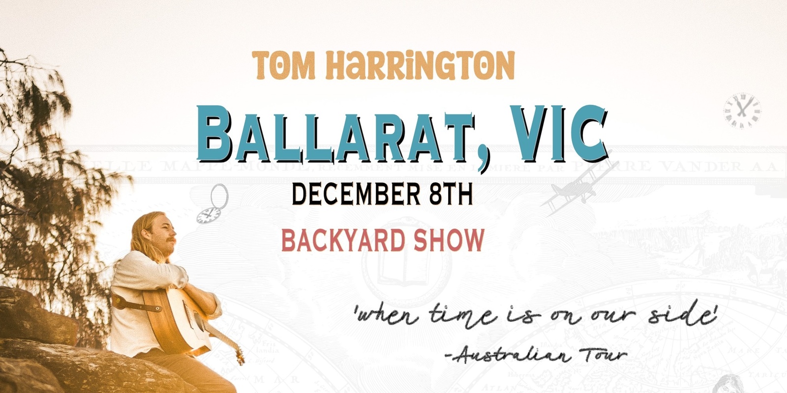 Banner image for Tom Harrington - Ballarat (backyard show)