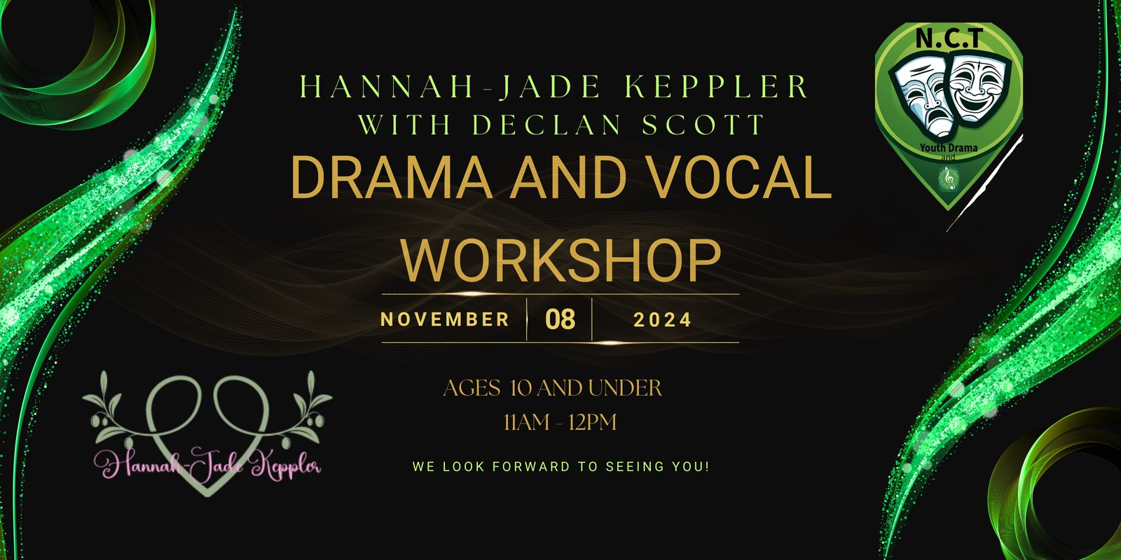 Banner image for Drama and Vocal Worlshops Ages 10 and Under