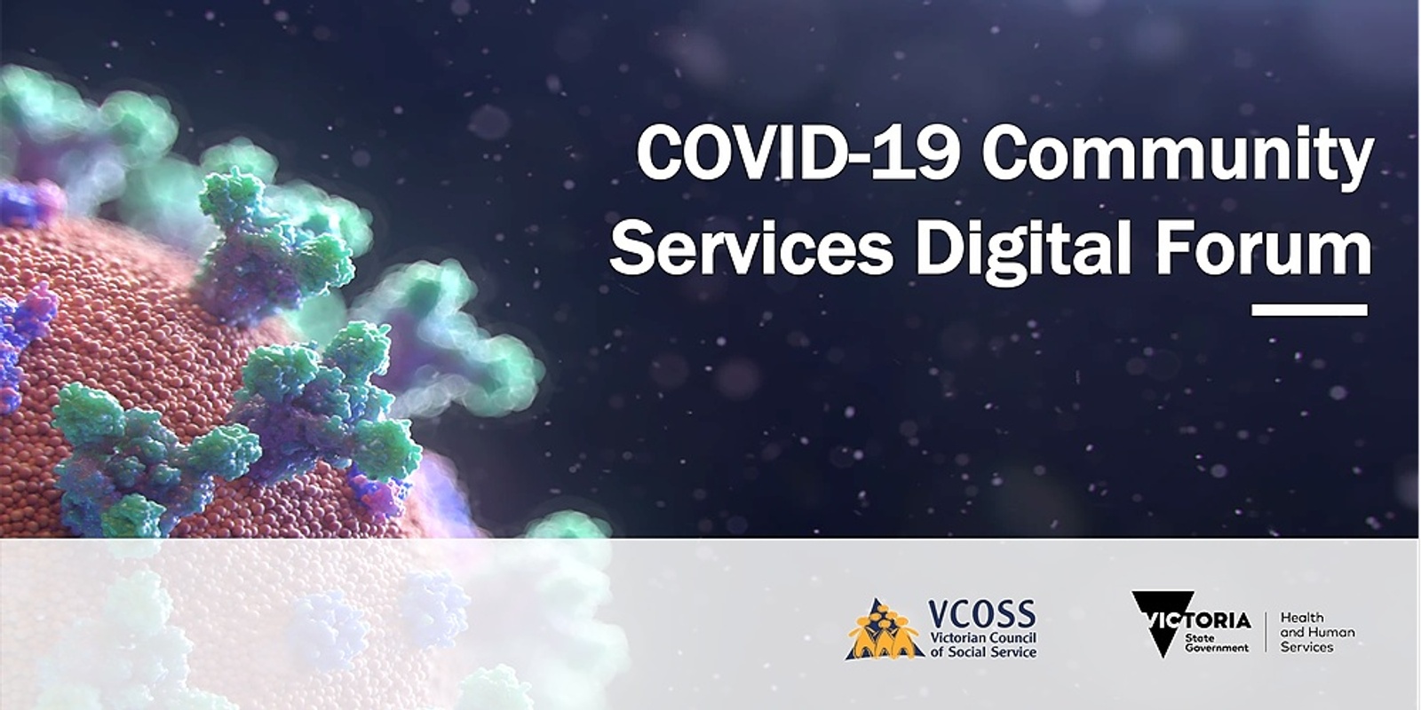 Banner image for COVID-19 Community Services Digital Forum