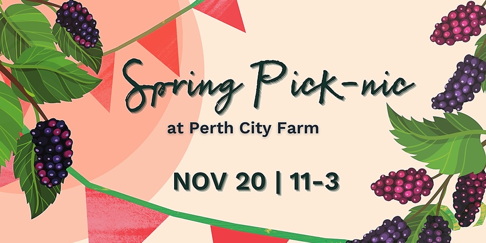 Banner image for Spring Pick-nic at Perth City Farm