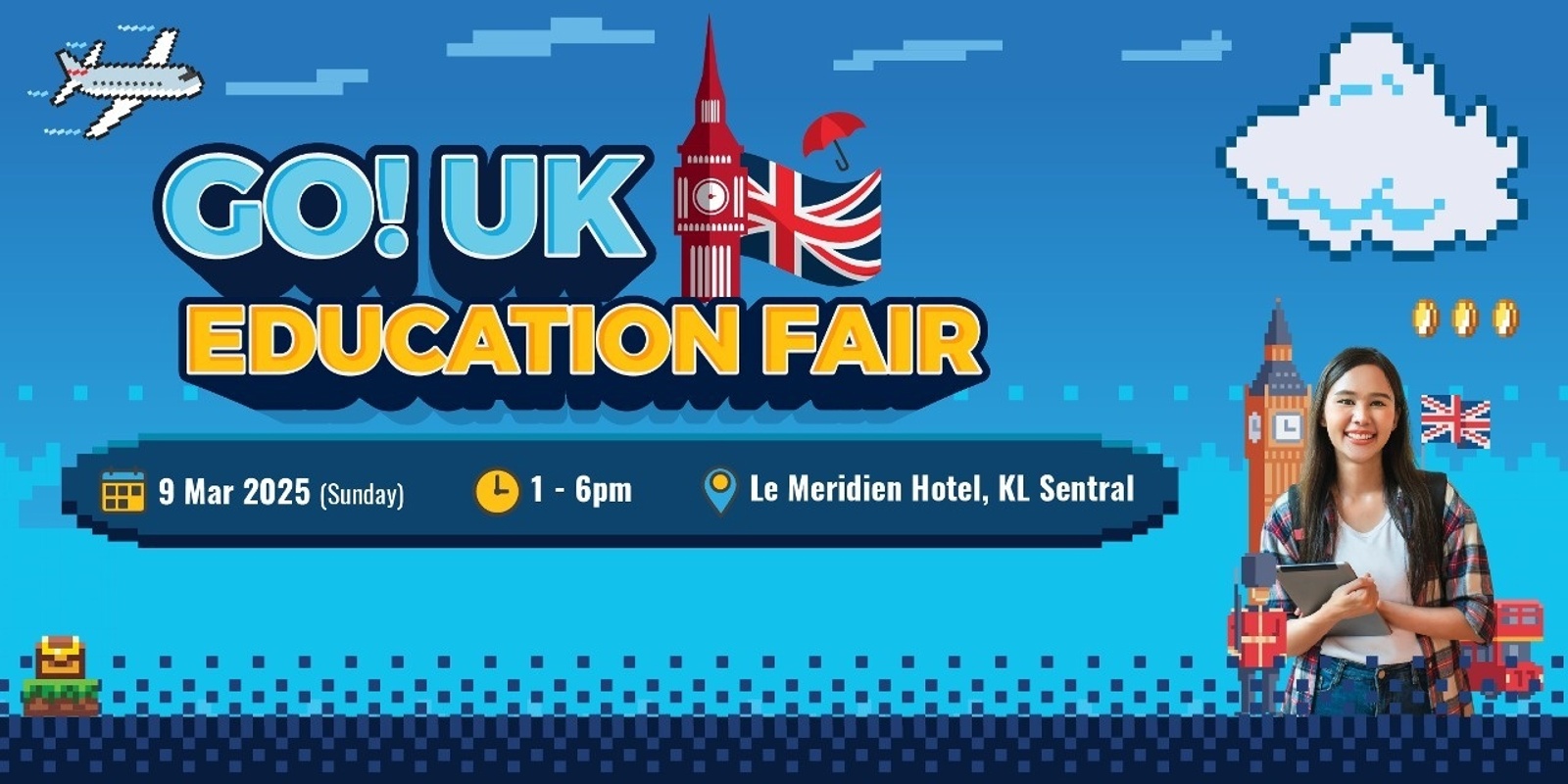 Banner image for Go! United Kingdom Education Fair 2025