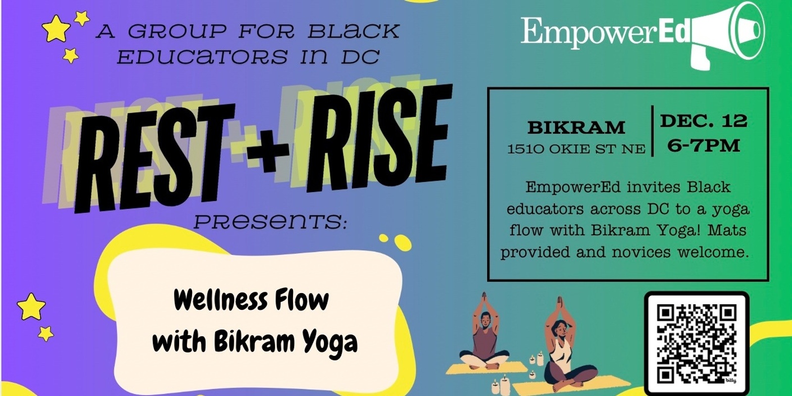 Banner image for Rest + Rise Wellness Flow Yoga