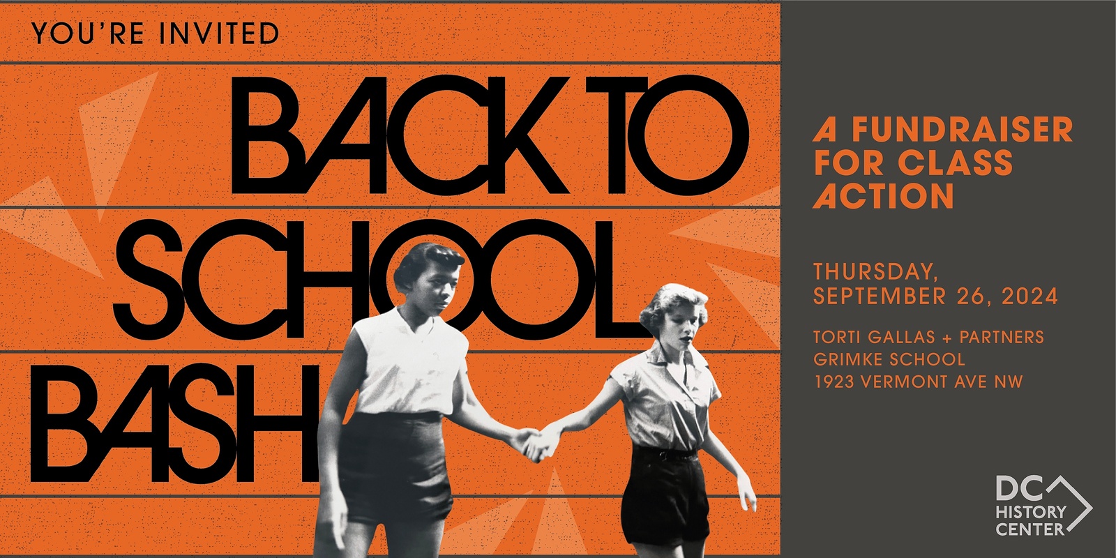 Banner image for Back to School Bash: A Fundraiser for Class Action