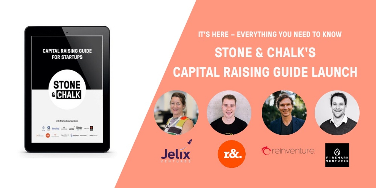 Banner image for Stone & Chalk Presents: The Capital Raising Guide Launch