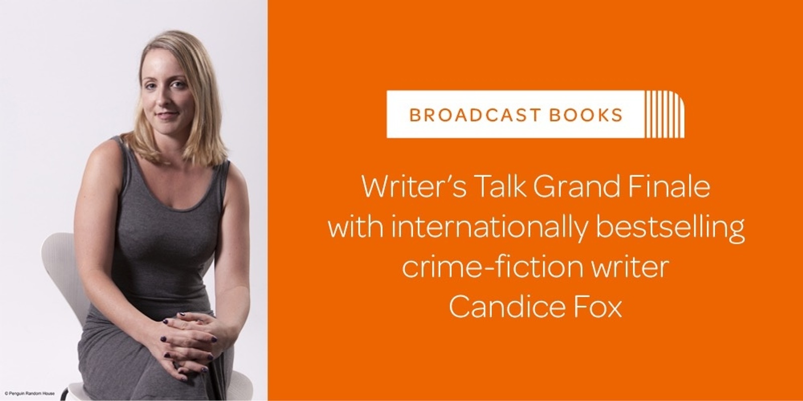 Banner image for Broadcast Books Writer's Talk Grand Finale 2019