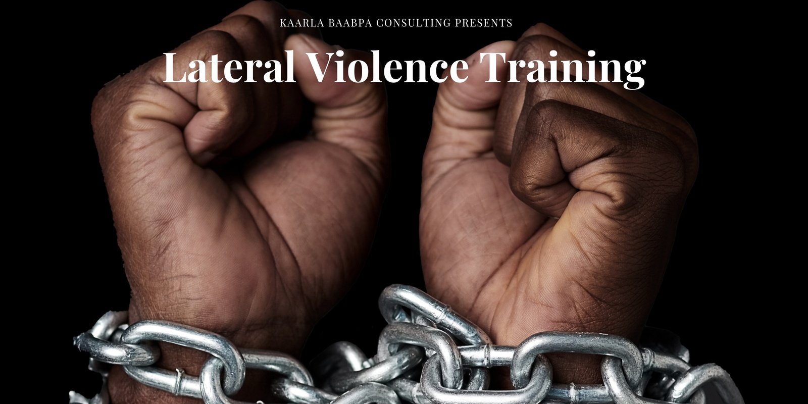 Lateral Violence Training | Humanitix