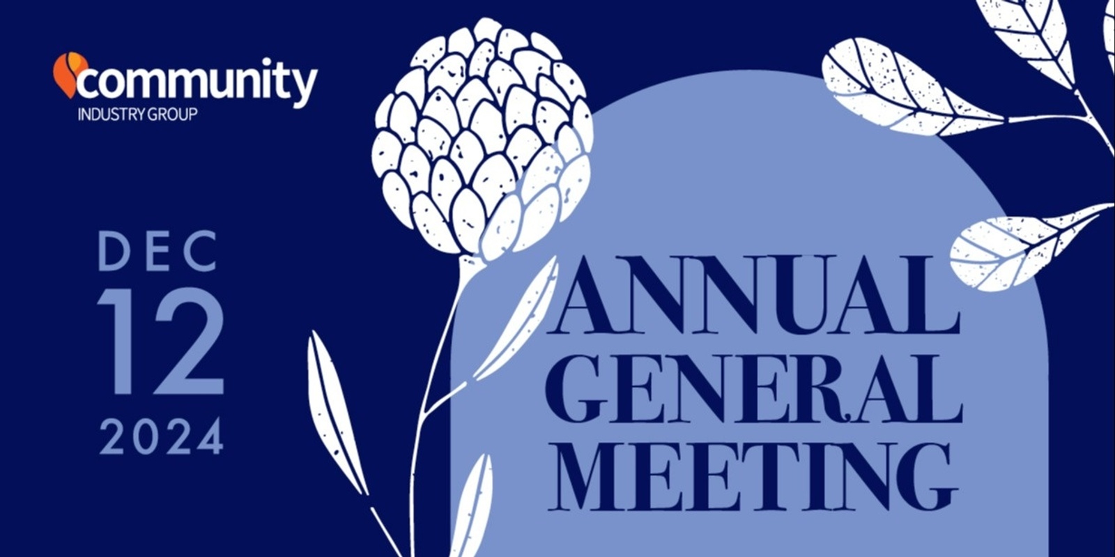 Banner image for Community Industry Group AGM