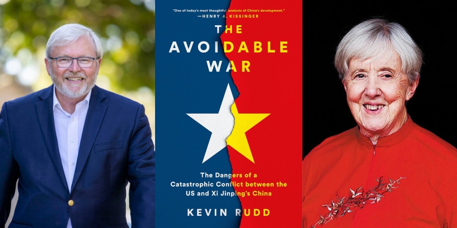 Banner image for The Avoidable War: In Conversation with the Hon. Kevin Rudd and Professor Jocelyn Chey