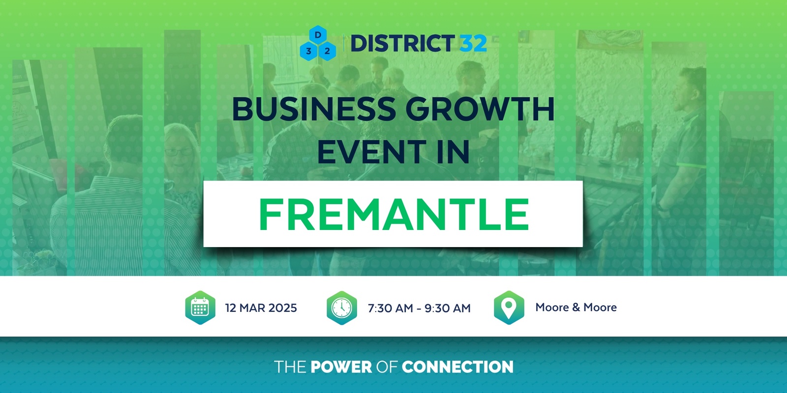 Banner image for District32 Business Networking Perth – Fremantle - Wed 12 Mar