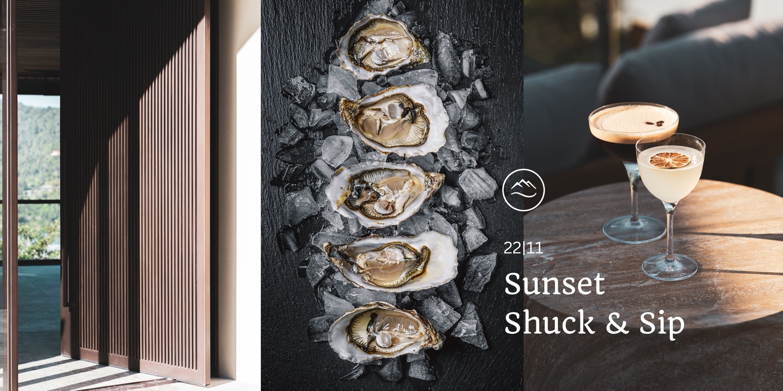 Banner image for Sunset Shuck & Sip - Oysters, Gin & Bubbles at Elementa Whitsundays