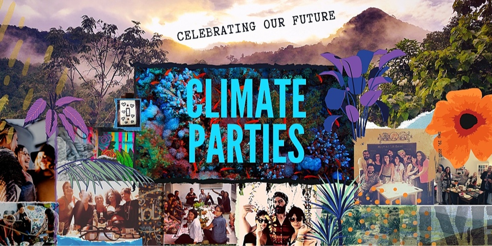 Banner image for Climate Parties - Climate convos can be fun