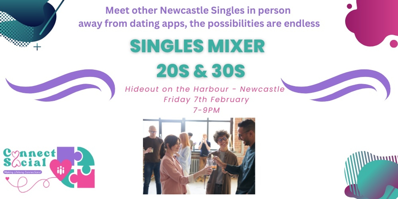 Banner image for Newcastle Single Mixer Night 20s & 30s