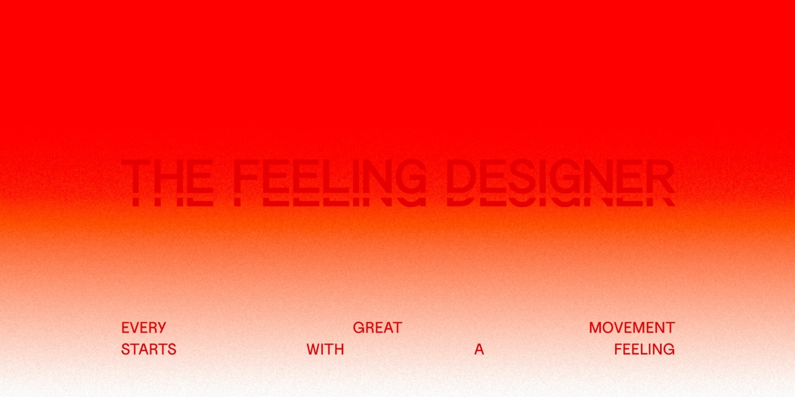 The Feeling Designer's banner