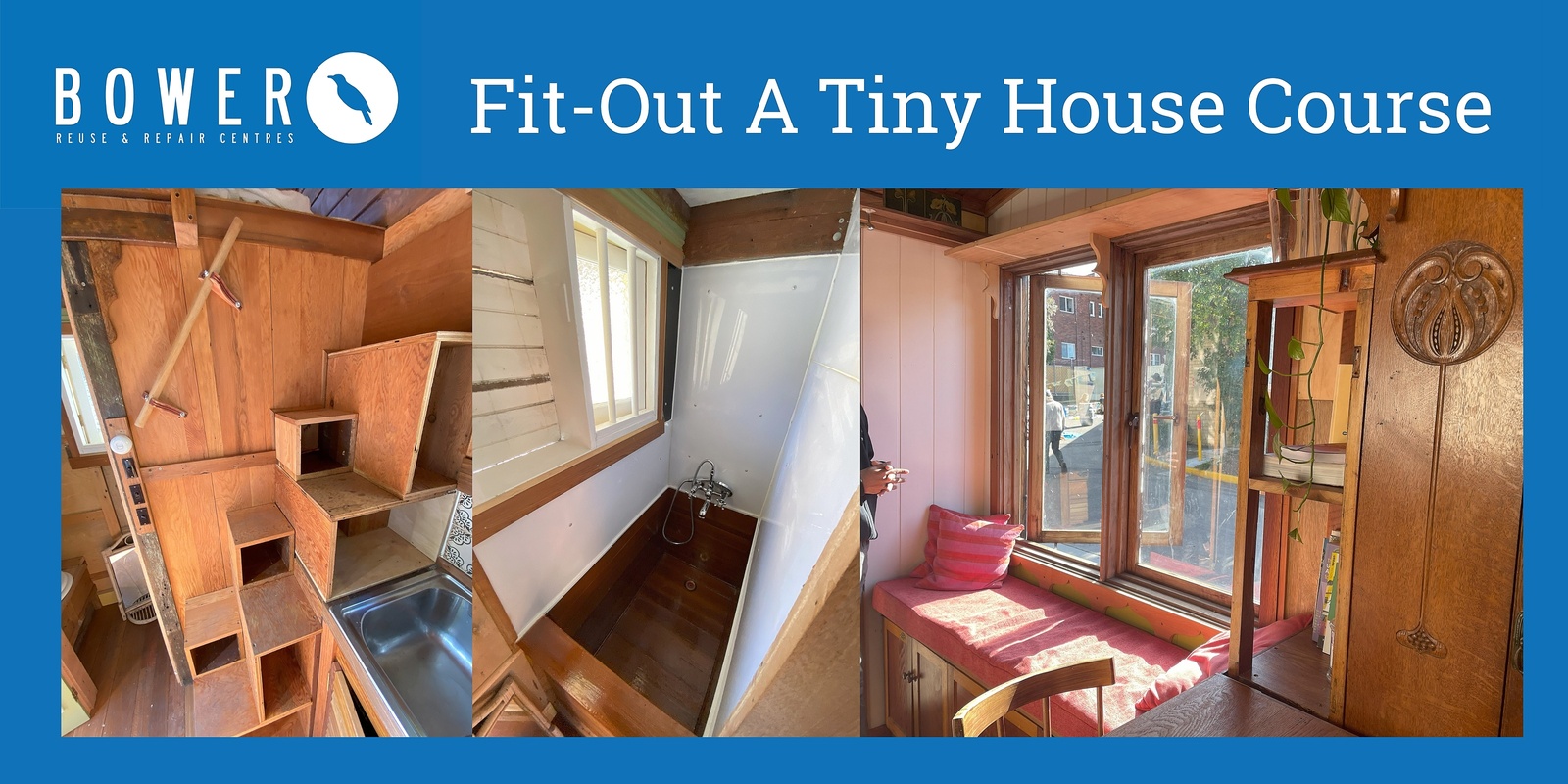 Banner image for Fit Out A Tiny House Course - October 2024