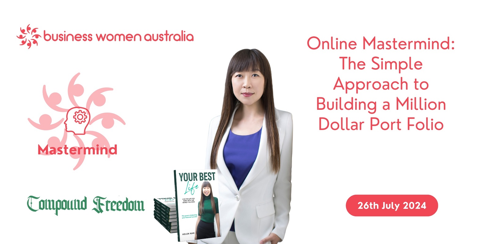 Banner image for Online Mastermind: The Simple Approach to Building a Million Dollar Port Folio