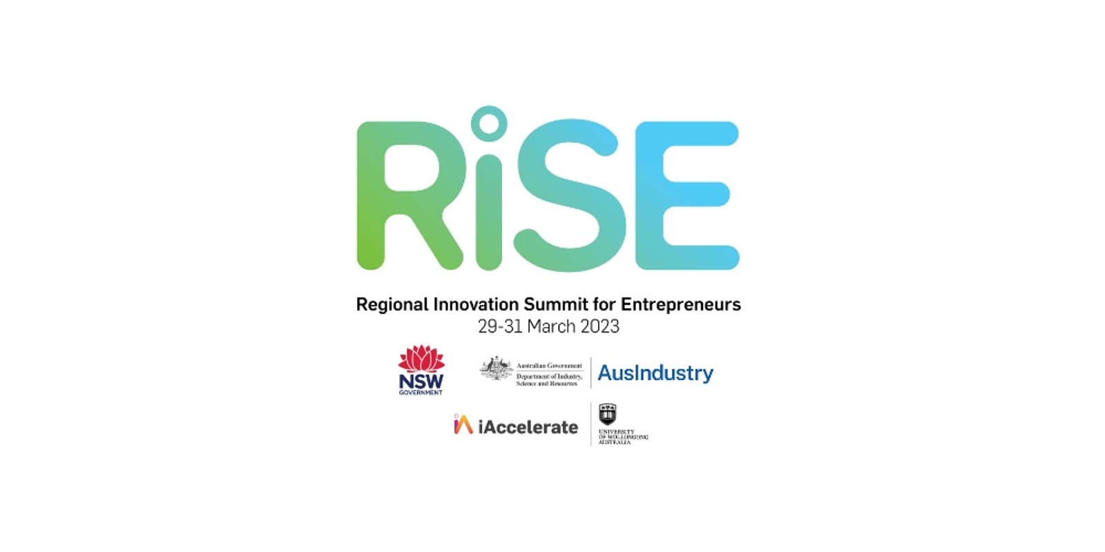 Banner image for Regional Innovation Summit for Entrepreneurs (RISE)