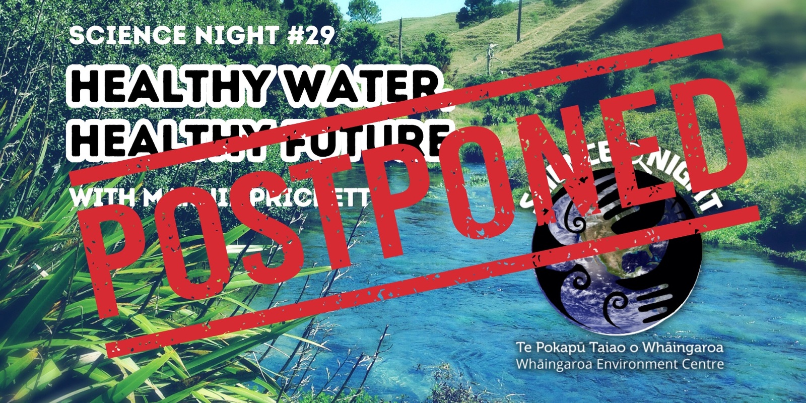 Banner image for Science Night 29: Healthy Water, Healthy Future