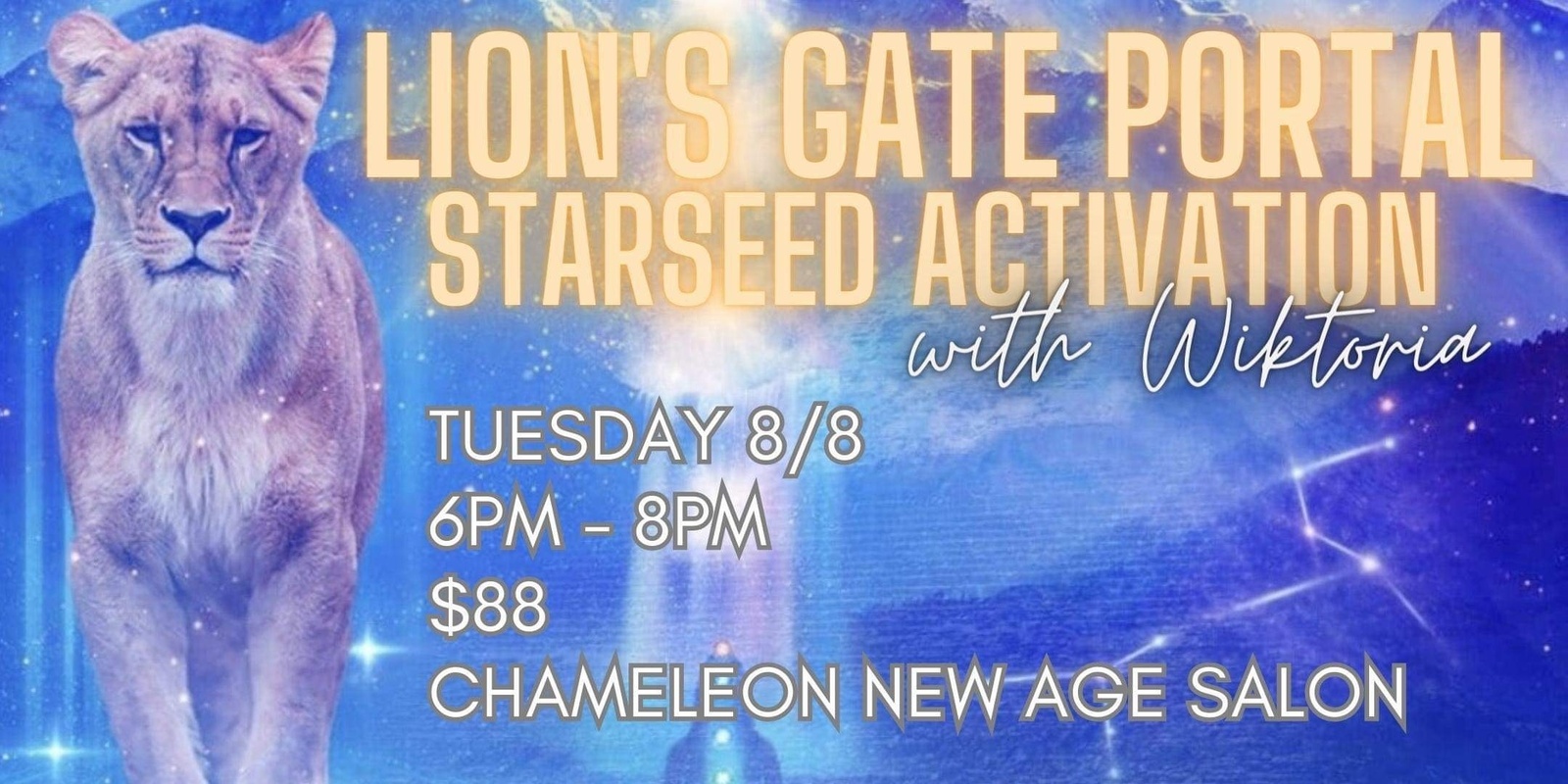 Banner image for Lions Gate Portal - Starseed Activation