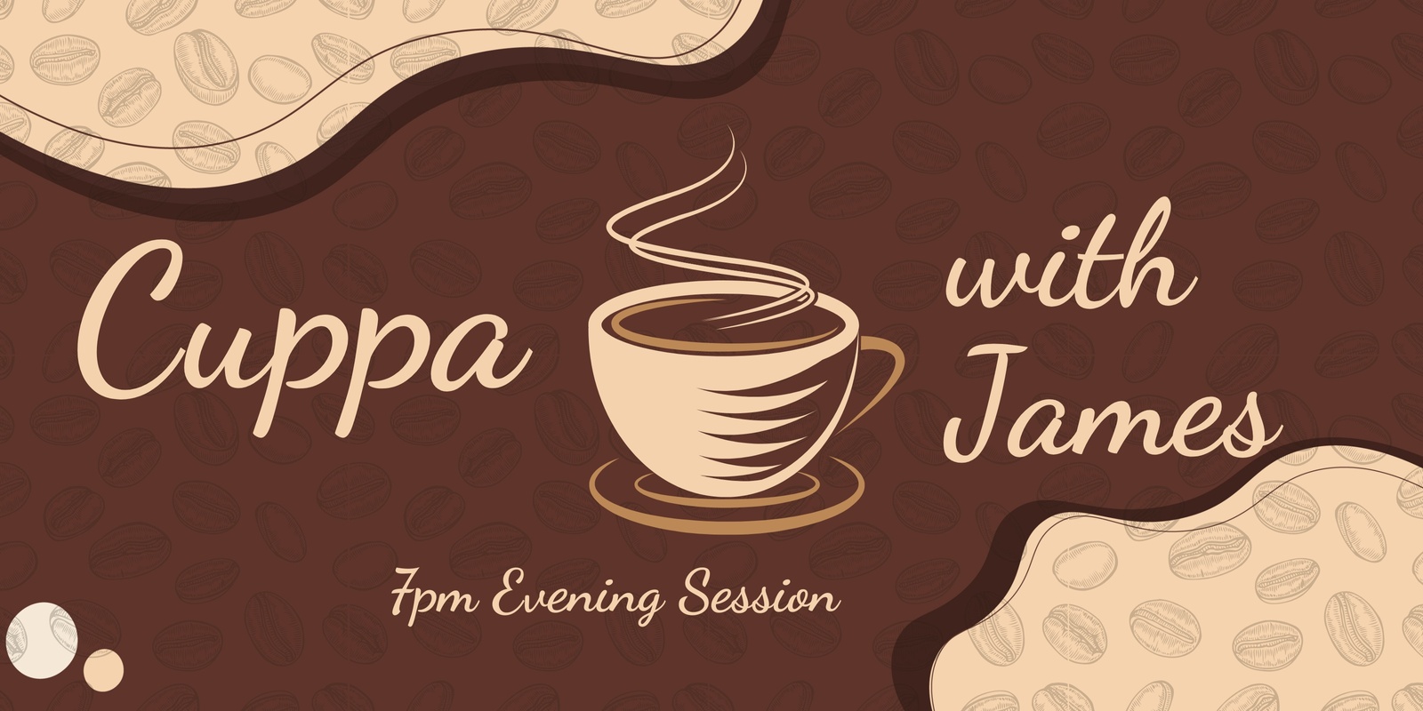 Banner image for Carer Cuppa with James - 7pm Evening Session