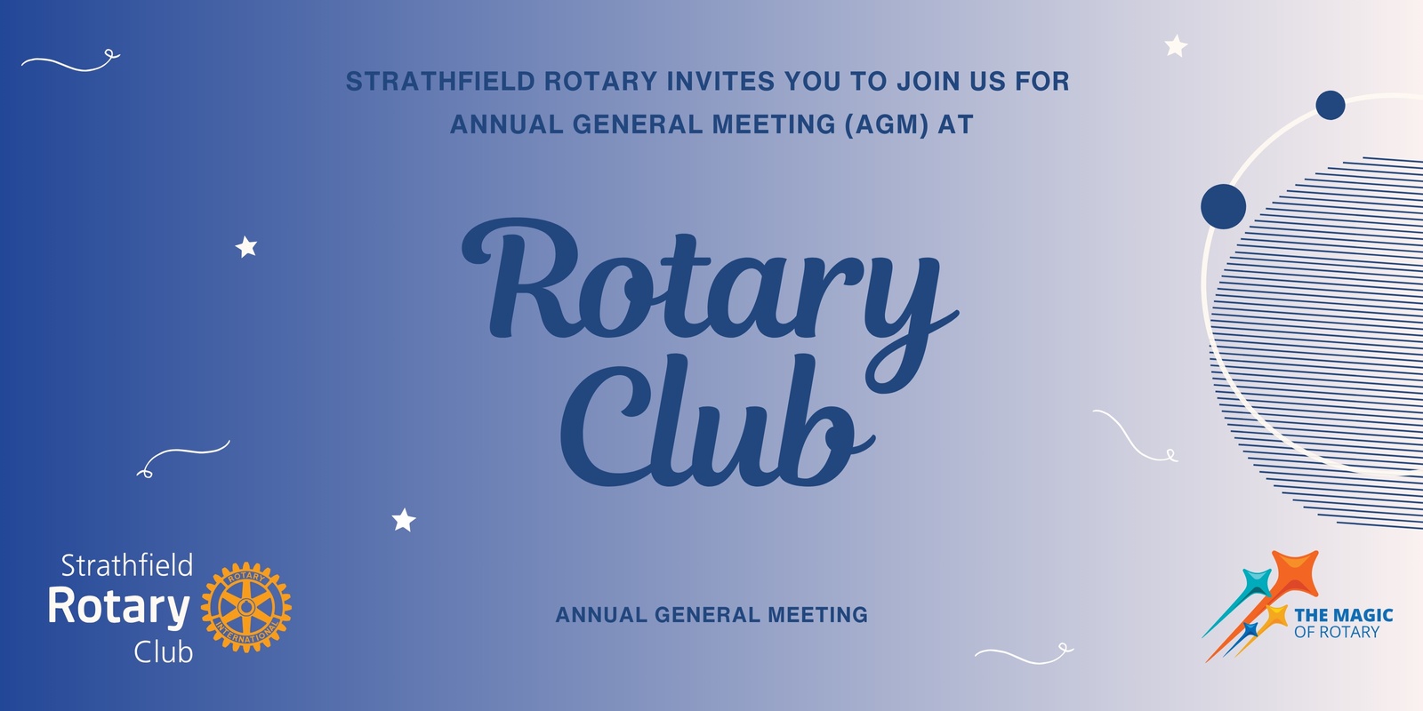 Banner image for Rotary AGM Meeting Night 4 December 2024