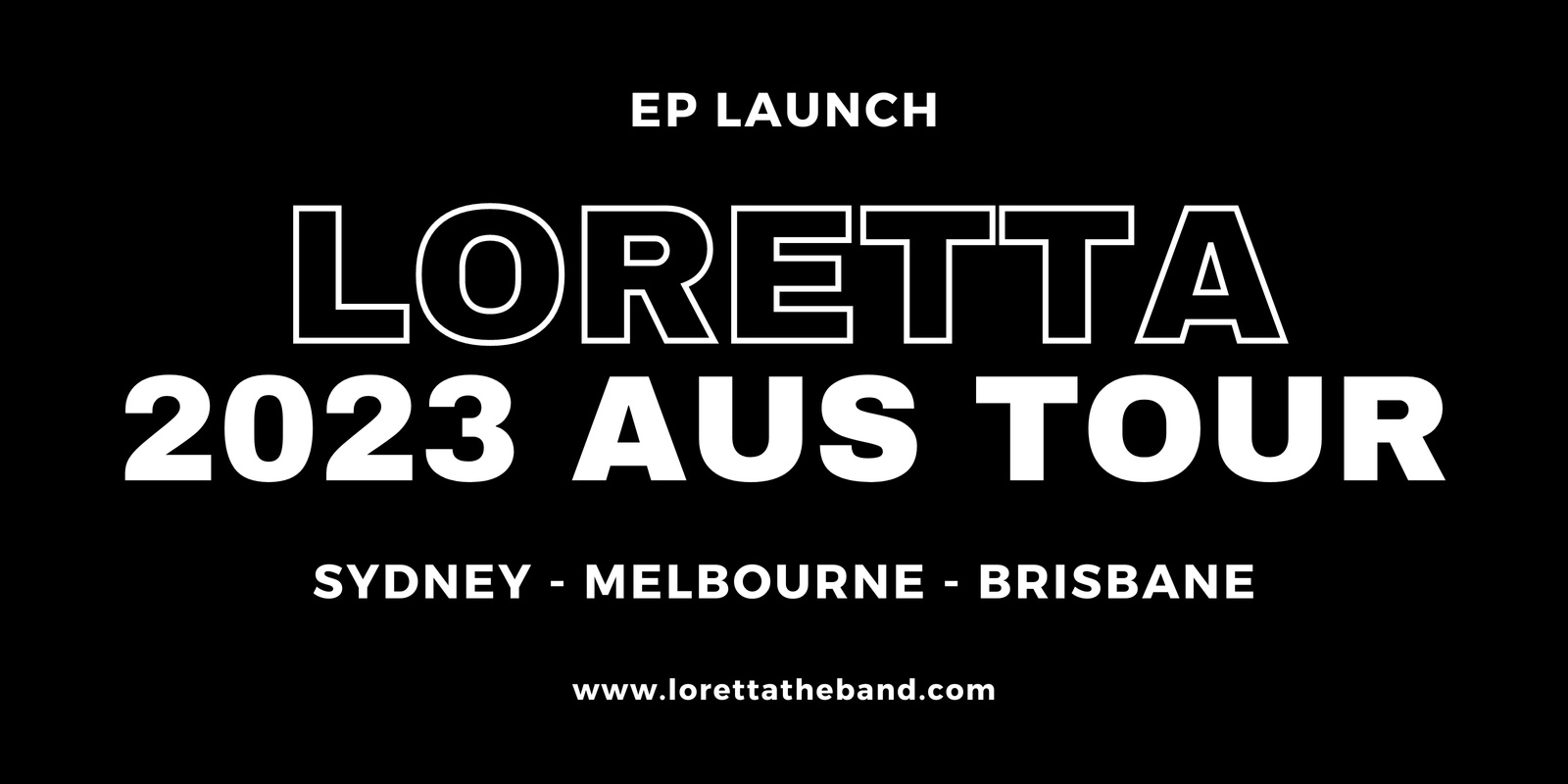 Banner image for Loretta the Band - Aus Tour 2026