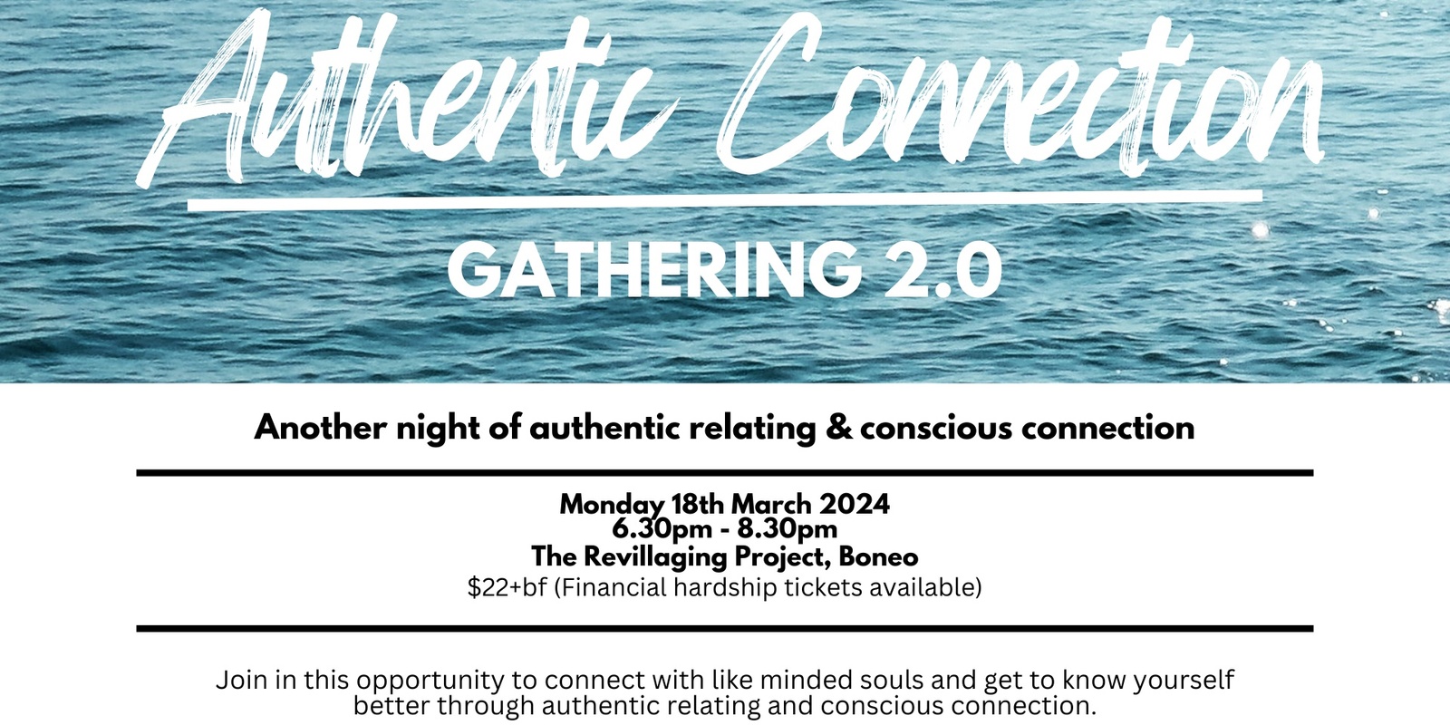 Banner image for Authentic Connection Gathering 2.0