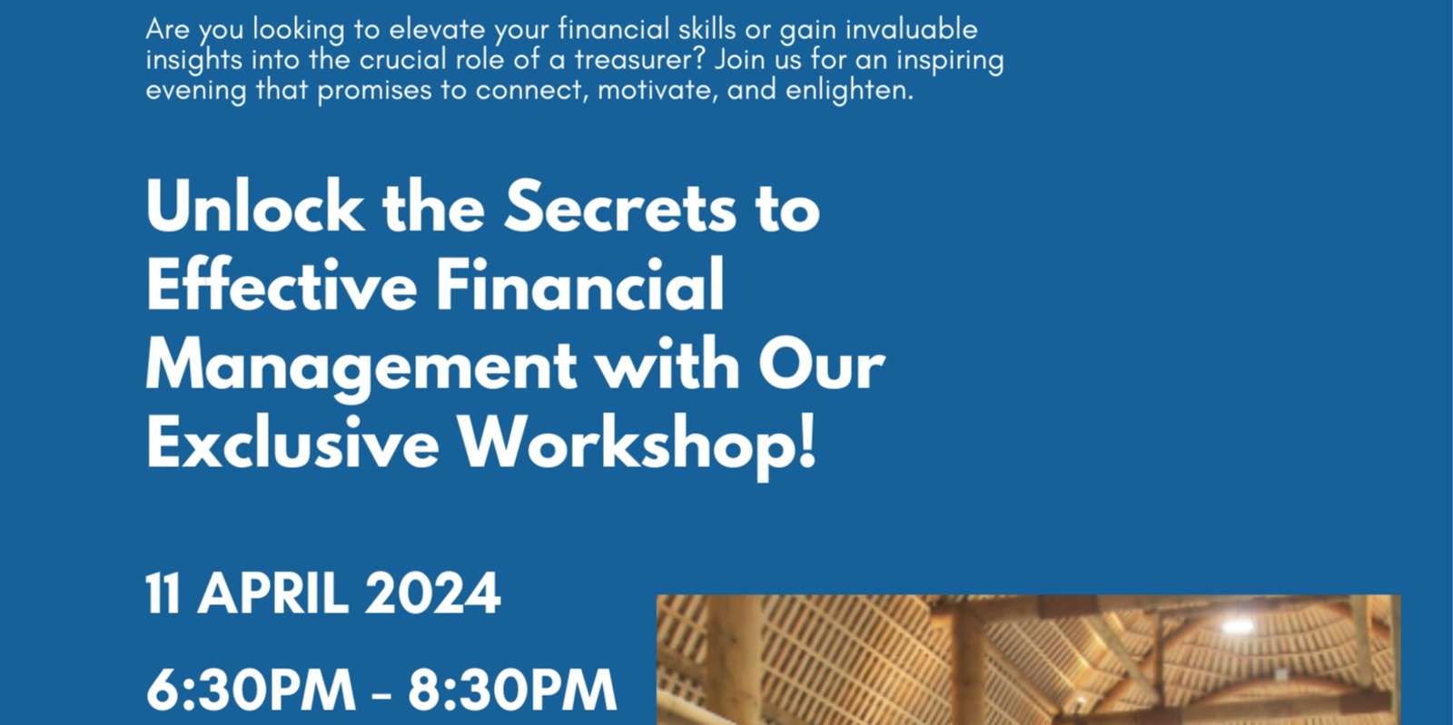 Banner image for FREE Financial in-person Workshop