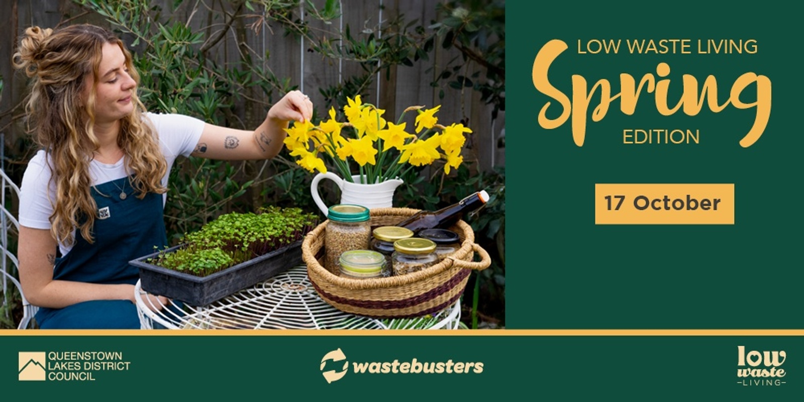 Banner image for Low Waste Living - Spring Edition