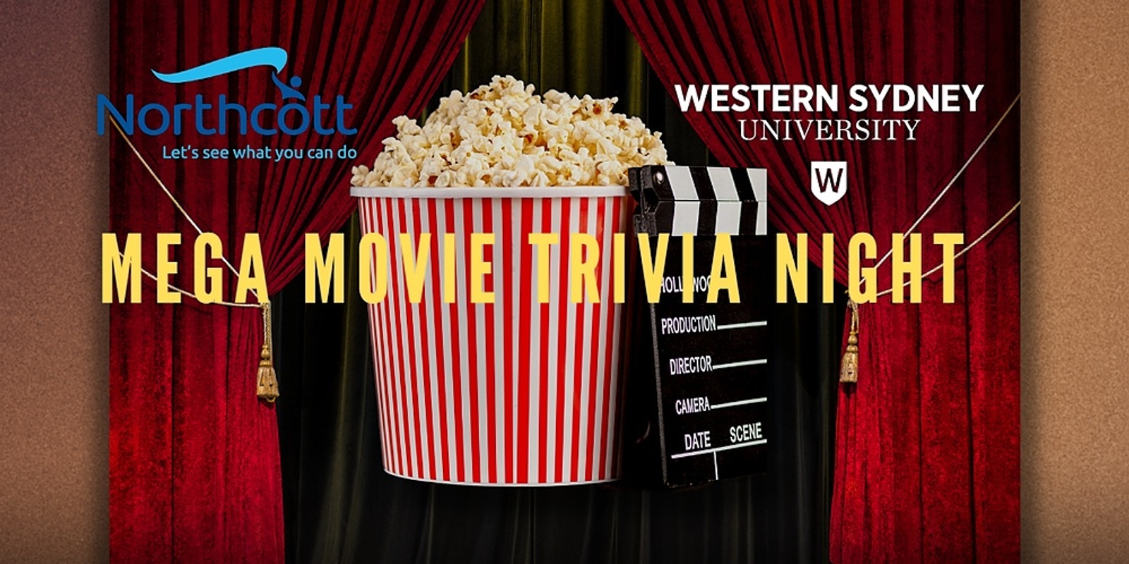 Banner image for WSU x Northcott - Mega Movie Trivia Night