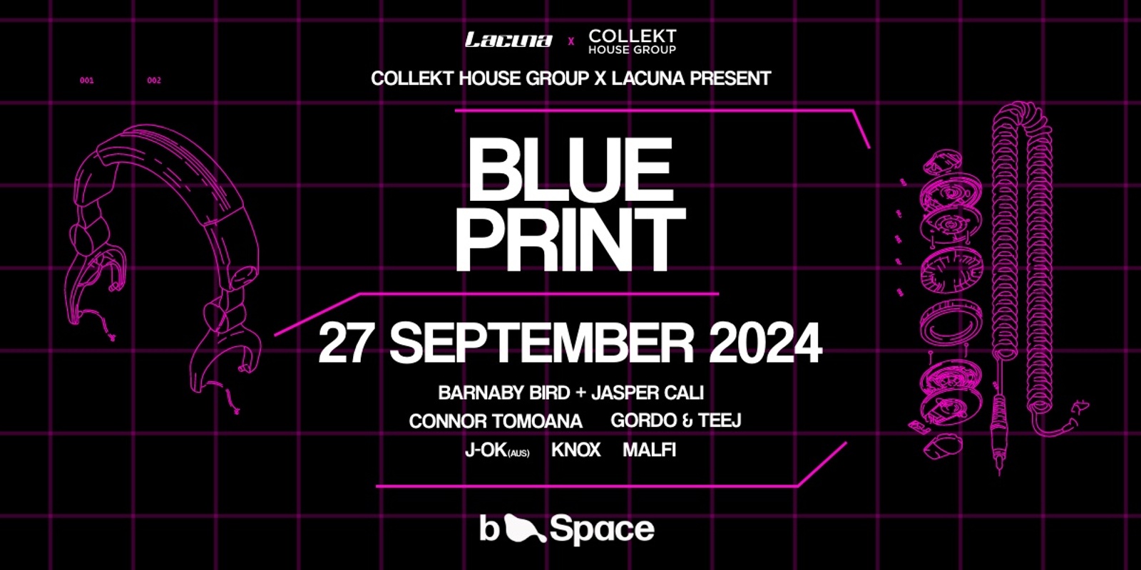 Banner image for BLUEPRINT September | b.Space, Wellington