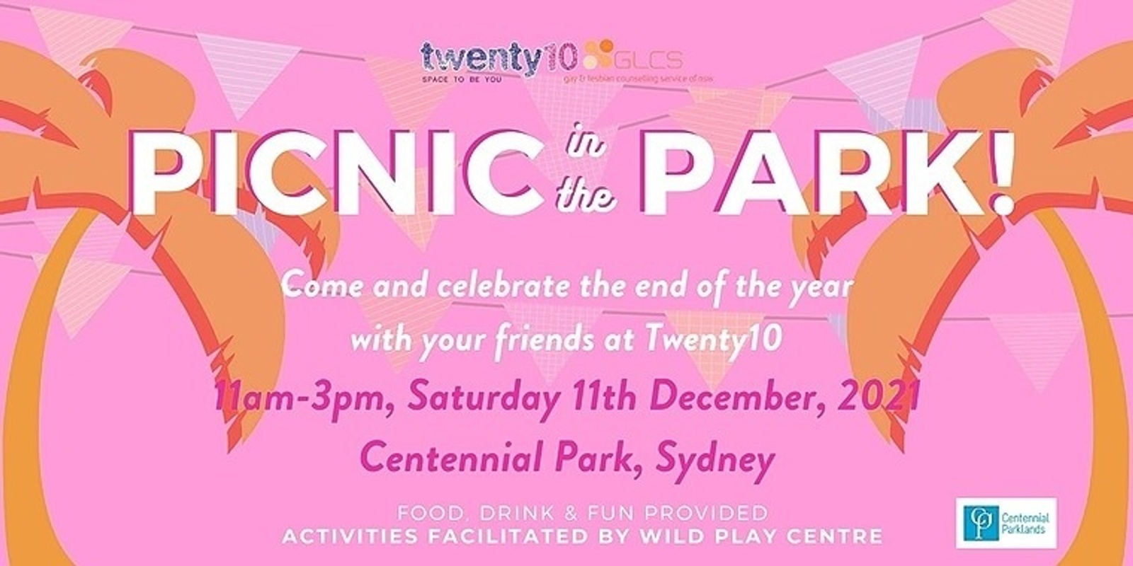 Banner image for Twenty10 Picnic in the Park 2022