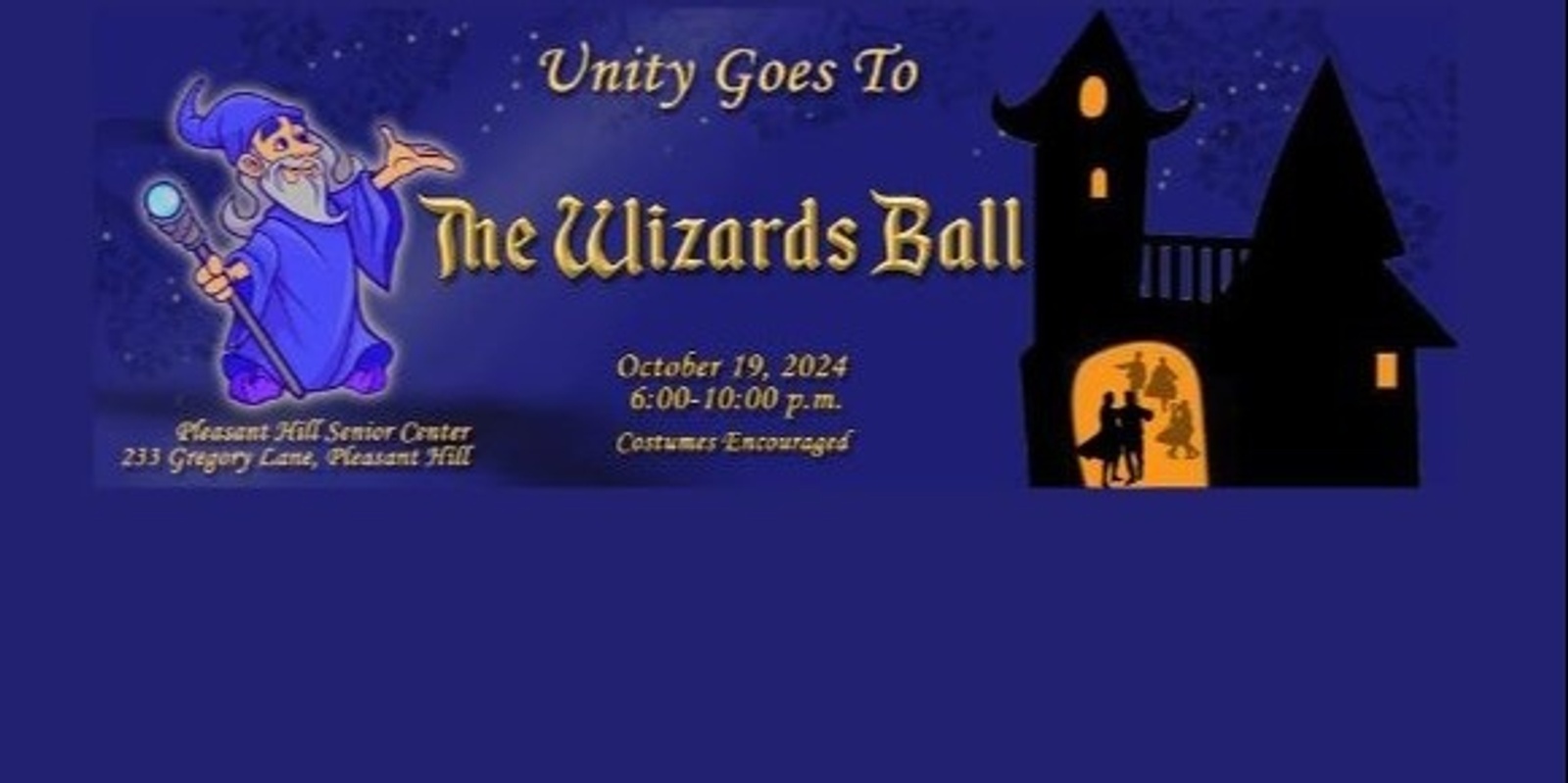 Banner image for The Wizards Ball -- Unity's Fall Fundraiser 2024