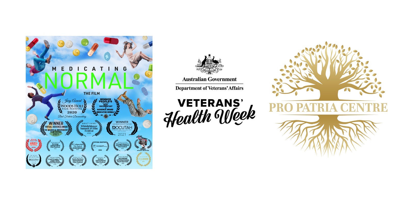 Banner image for Medicating Normal - Veterans Health Week with Pro Patria Centre