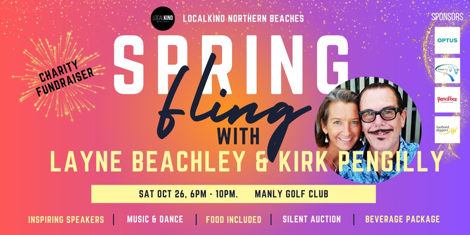 Banner image for LocalKind Spring Fling with Layne Beachley & Kirk Pengilly