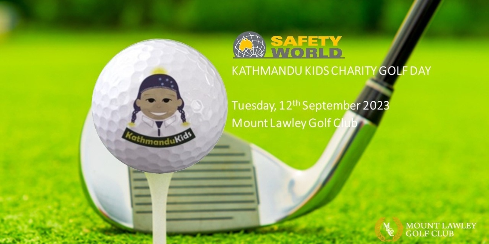 Banner image for Safety World Kathmandu Kids Charity Golf Day - SOLD OUT!