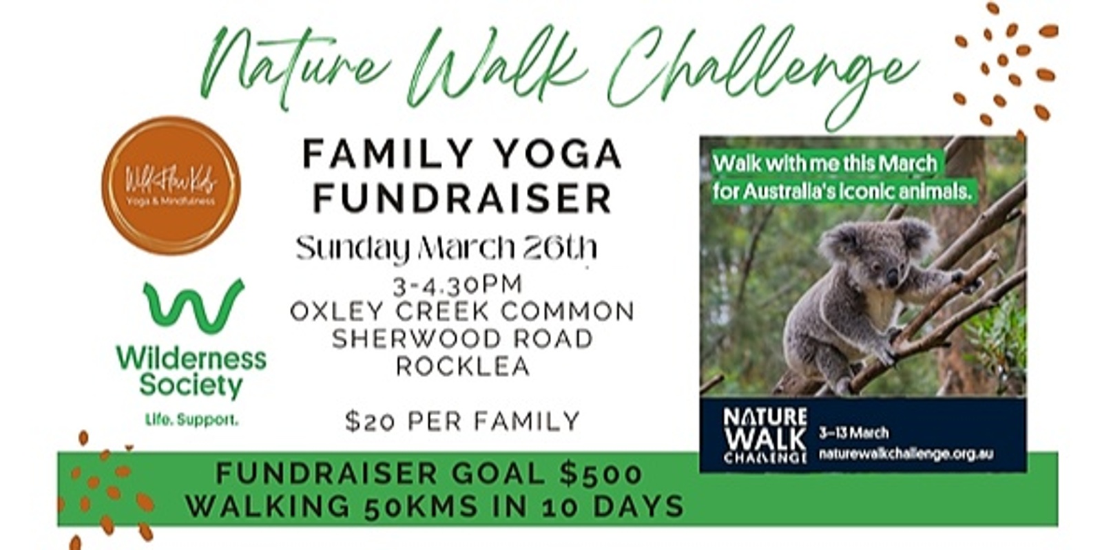 Banner image for Family Yoga - Wilderness Society Fundraiser