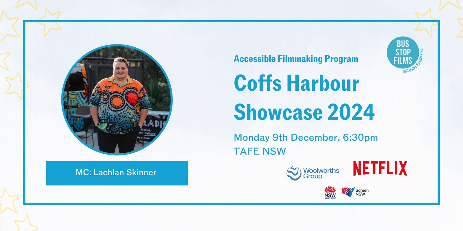 Banner image for Bus Stop Films Coffs Harbour Showcase 2024