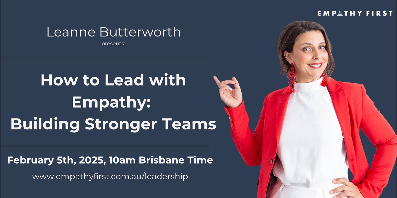 Banner image for How to Lead with Empathy: Building Stronger Teams