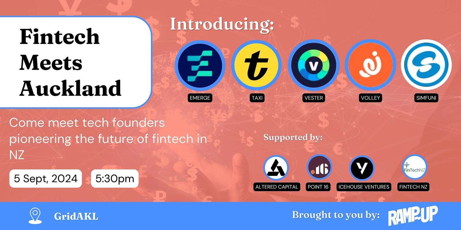 Banner image for Fintech meets Auckland