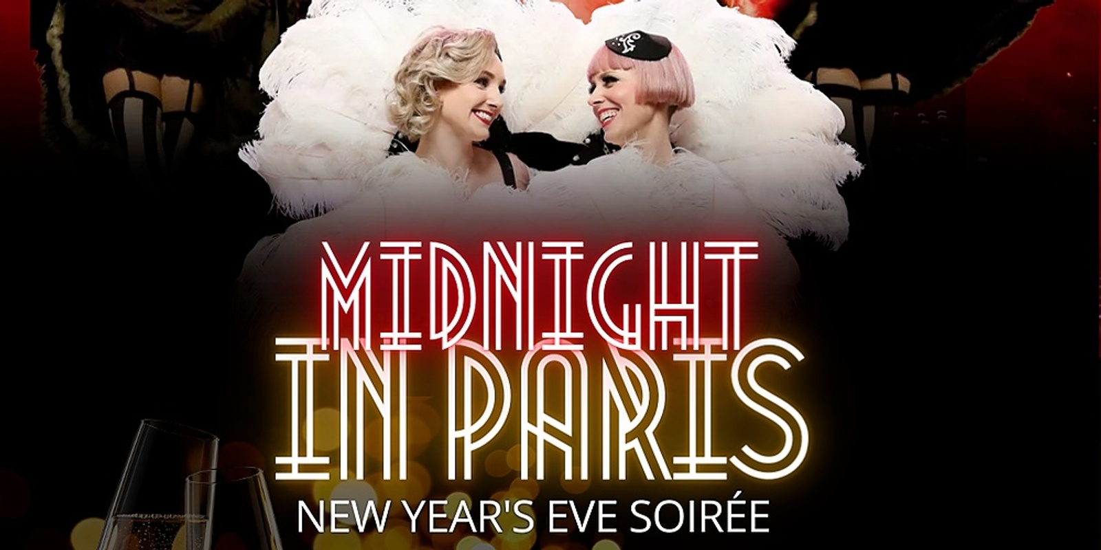 Banner image for Midnight in Paris:  2022 New Year's Eve Soirée