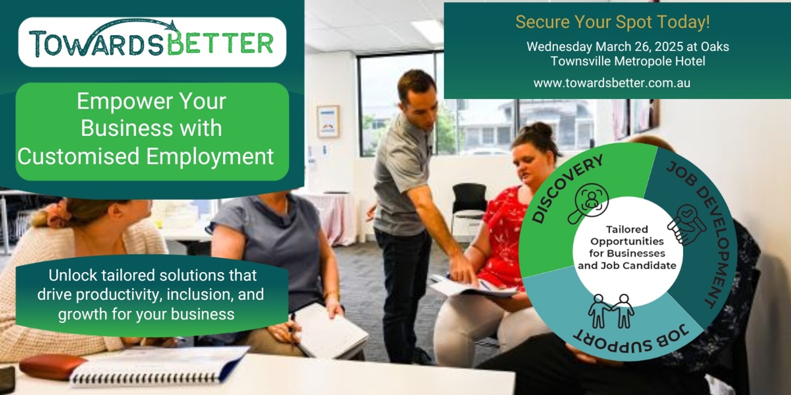 Banner image for Empower Your Business with Customised Employment