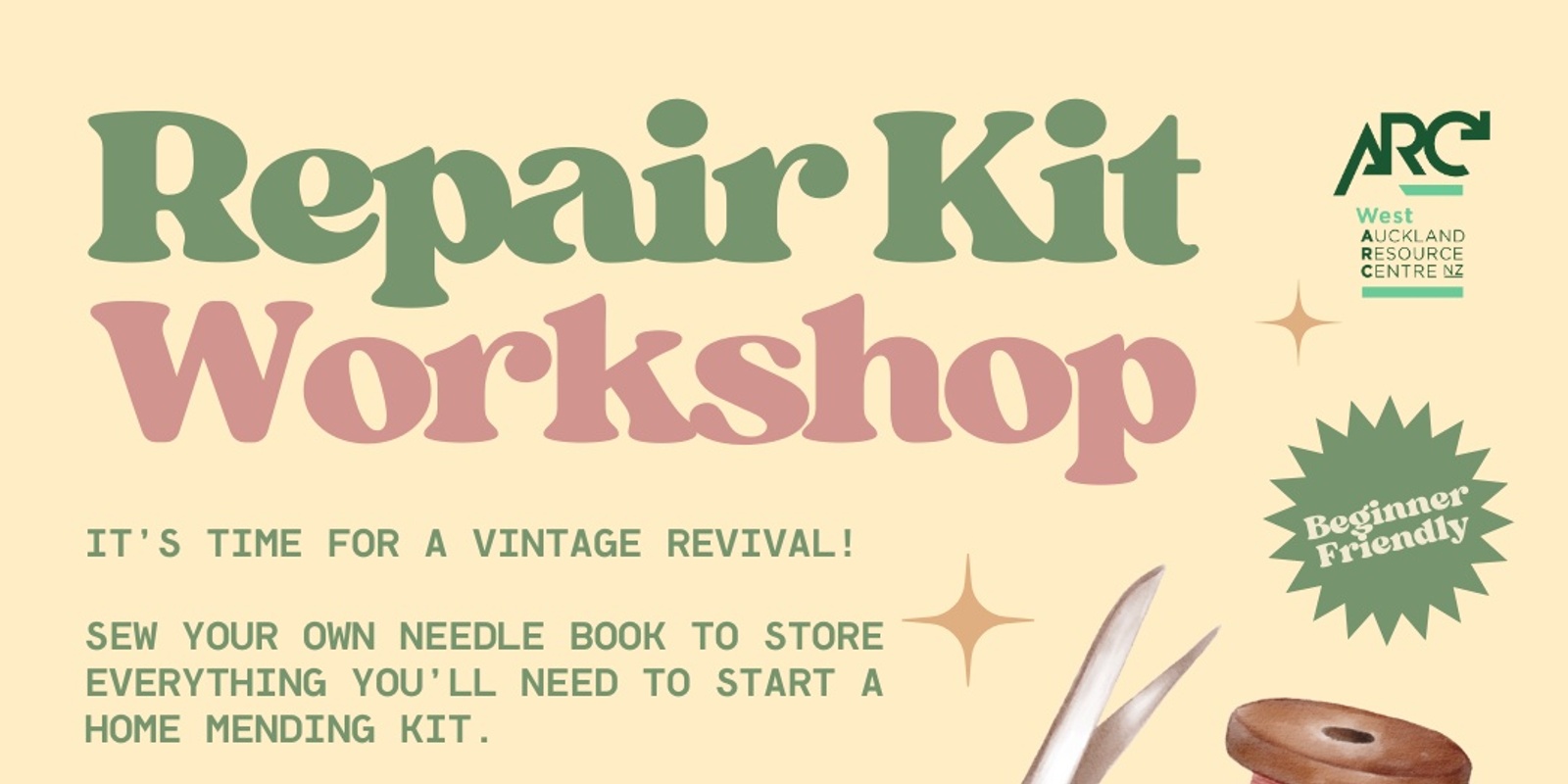 Banner image for Repair Kit Workshop - Workshop for Adults!