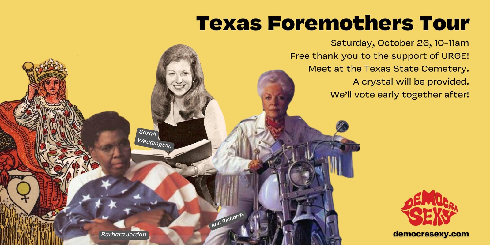 Banner image for Texas Foremothers Tour - October 26