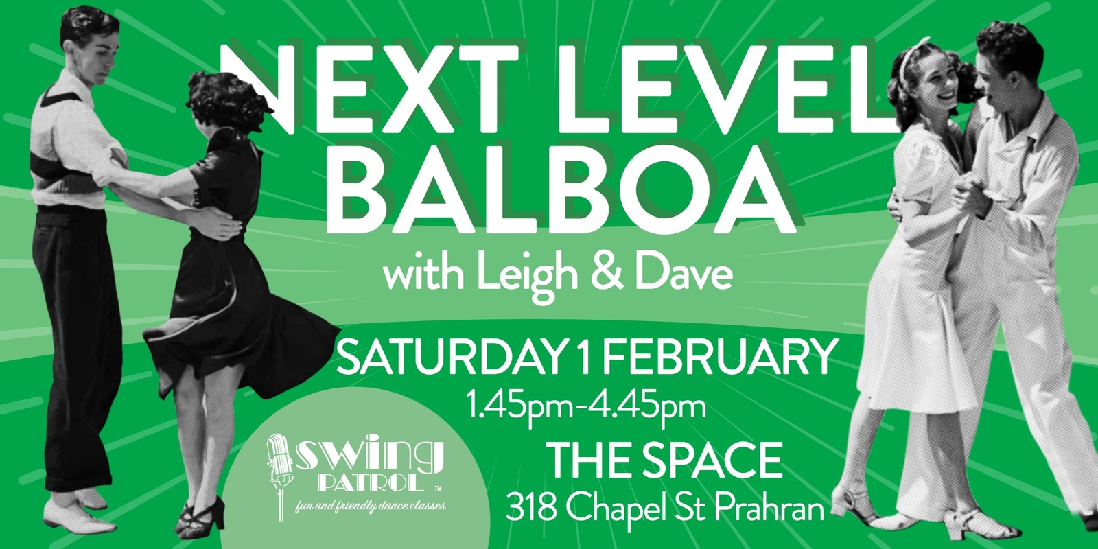 Banner image for Next Level Balboa with Leigh & Dave