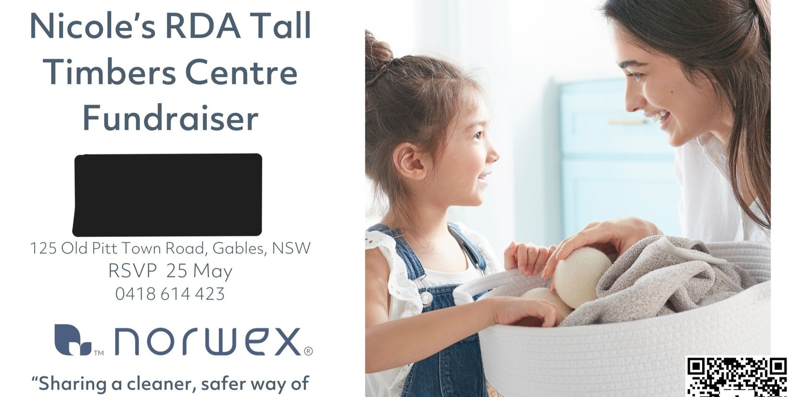 Banner image for Norwex Information Morning Tea hosted by RDA(NSW) Tall Timbers Centre 