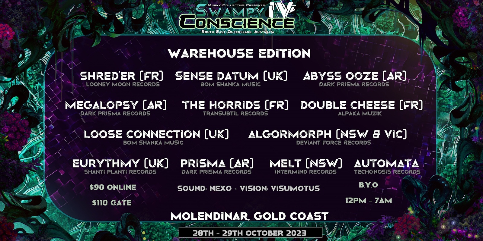 Banner image for Swampy Conscience IV: Warehouse Edition