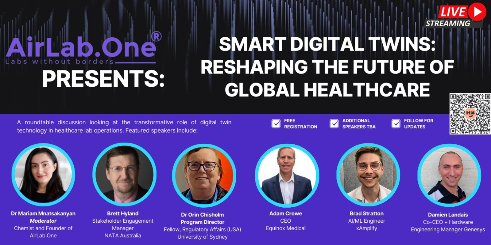 Banner image for Smart Digital Twins: Reshaping the Future of Global Healthcare